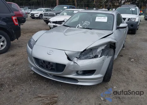 2004 Mazda Rx8 z USA, uszkodzony, nr VIN JM1FE173640140240